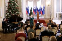 26. 12. 2021, Ljubljana – Dan odprtih vrat Predsednike palae ob dnevu samostojnosti in enotnosti (Daniel Novakovi/STA)